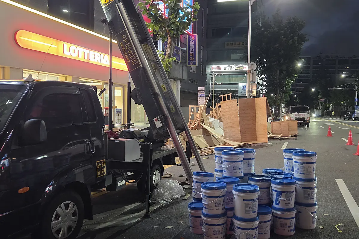 관악구 공장 화재청소 현장 사진 2